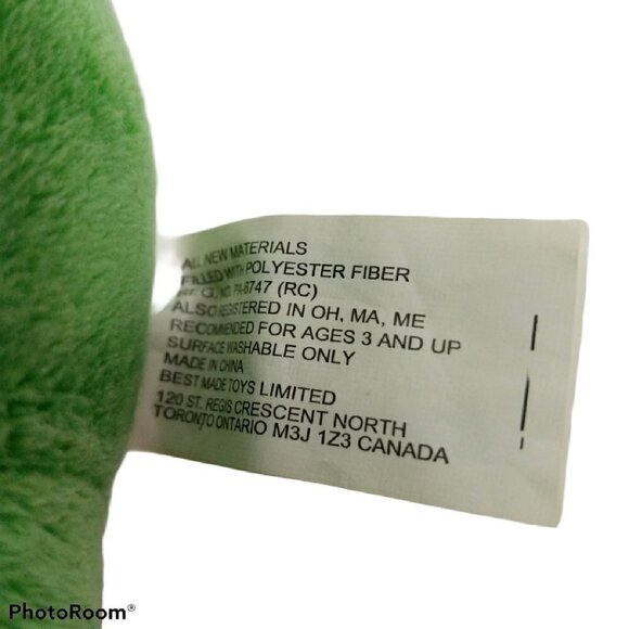 Best Made Toys Valentine Frog Plush 12 Inch - Picture 5 of 5